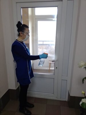 Дезинфекция общего имущества. Холлы и пр.