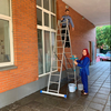 30-05-2019 Мойка стёкол в арке дома май 2019 г.