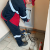 30-05-2019 Установка нового мусоро-приемника на мусоропроводе 18-го этажа май 2019 г.