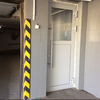 19-09-2018 Установка новой двери в паркинг со стороны проспекта Андропова.