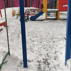19-01-2022 Наш двор после снегопадов.